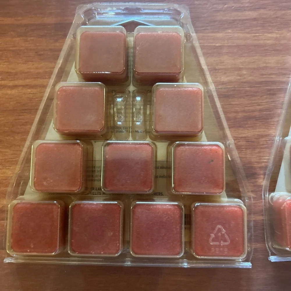 3 Glade Wax Melts APPLE CINNAMON CHEER  CHRISTMAS TREE 11 Total Tarts 4.26oz/pkg